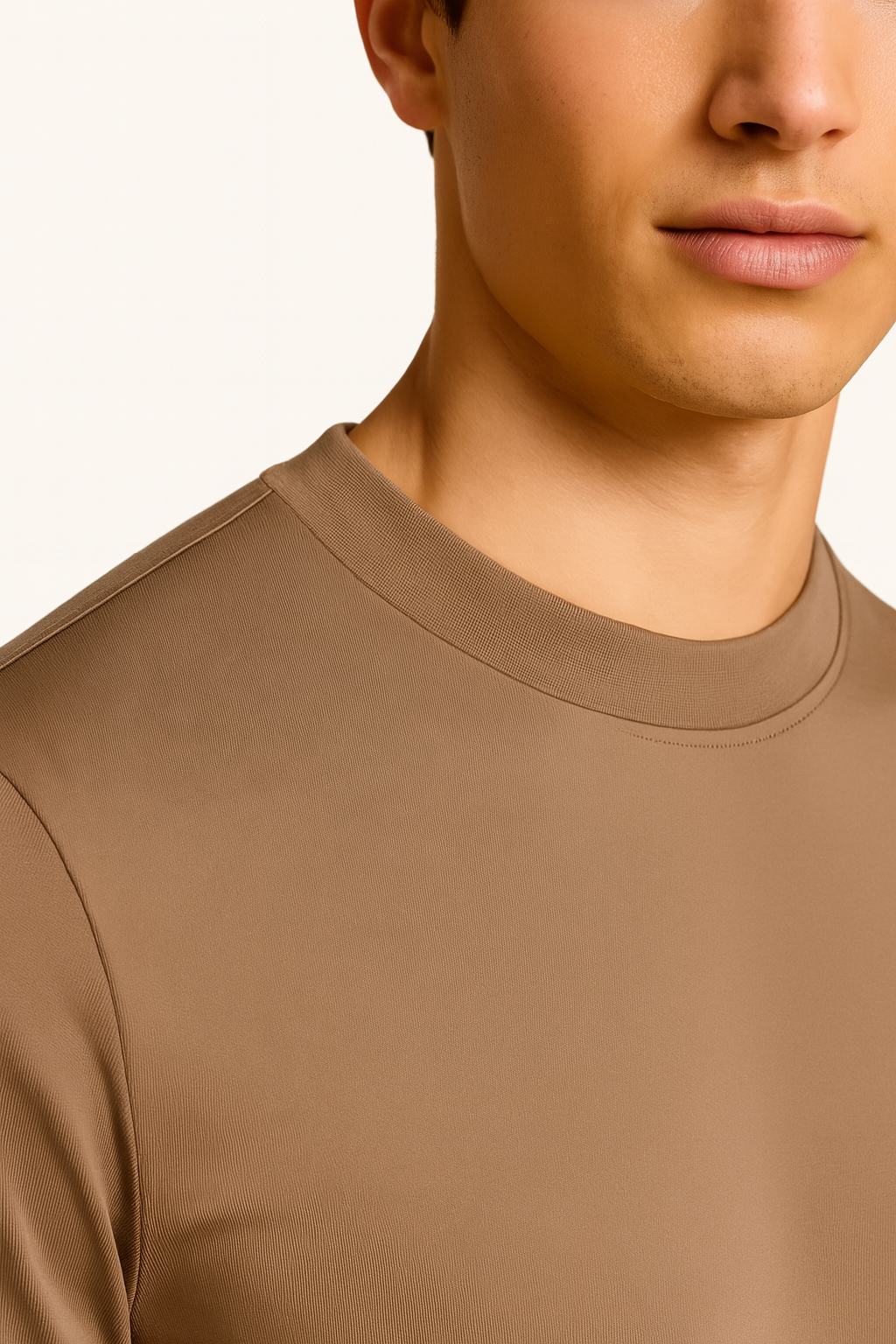 Taupe Heritage Tee