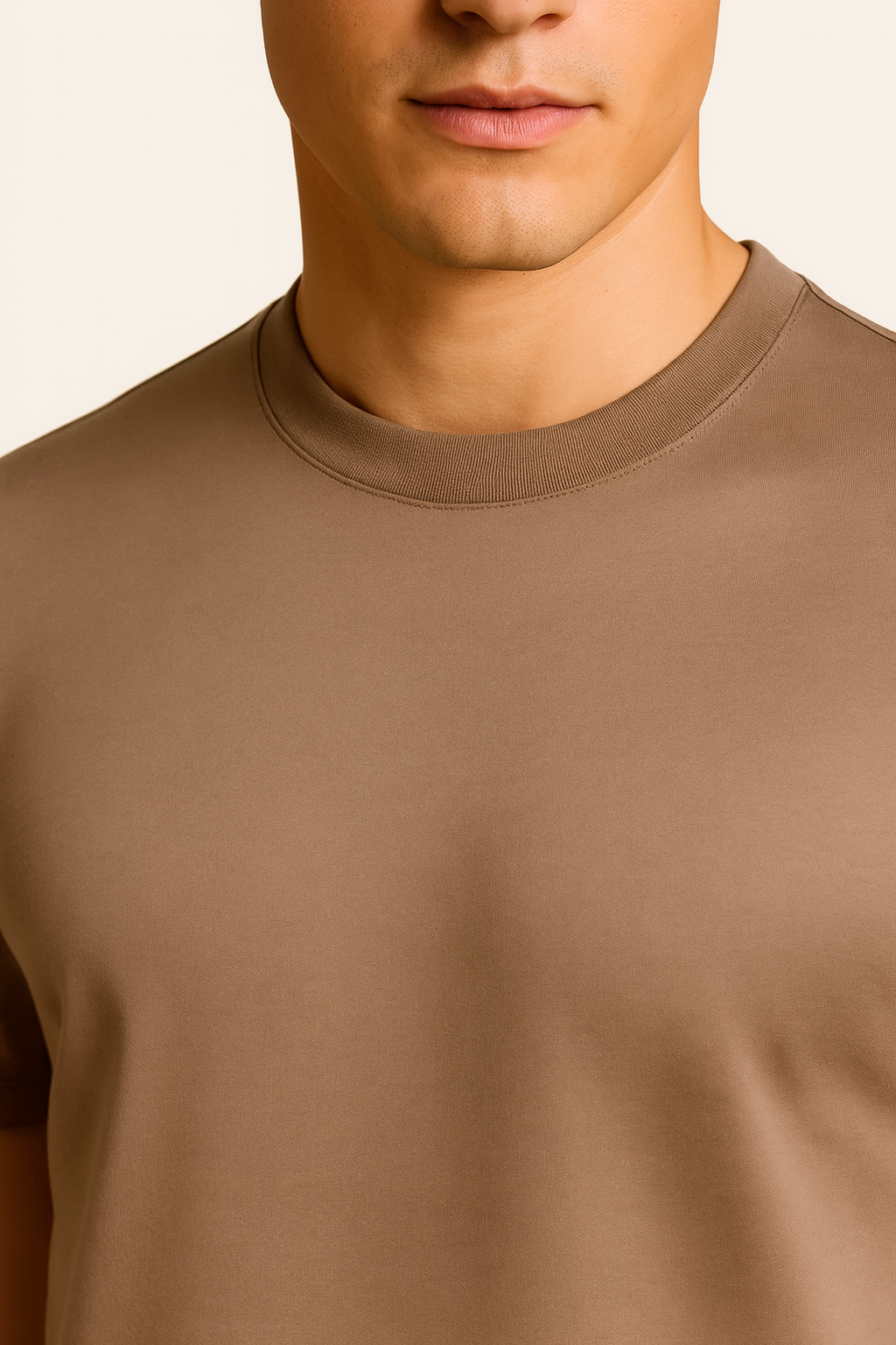 Taupe Heritage Tee