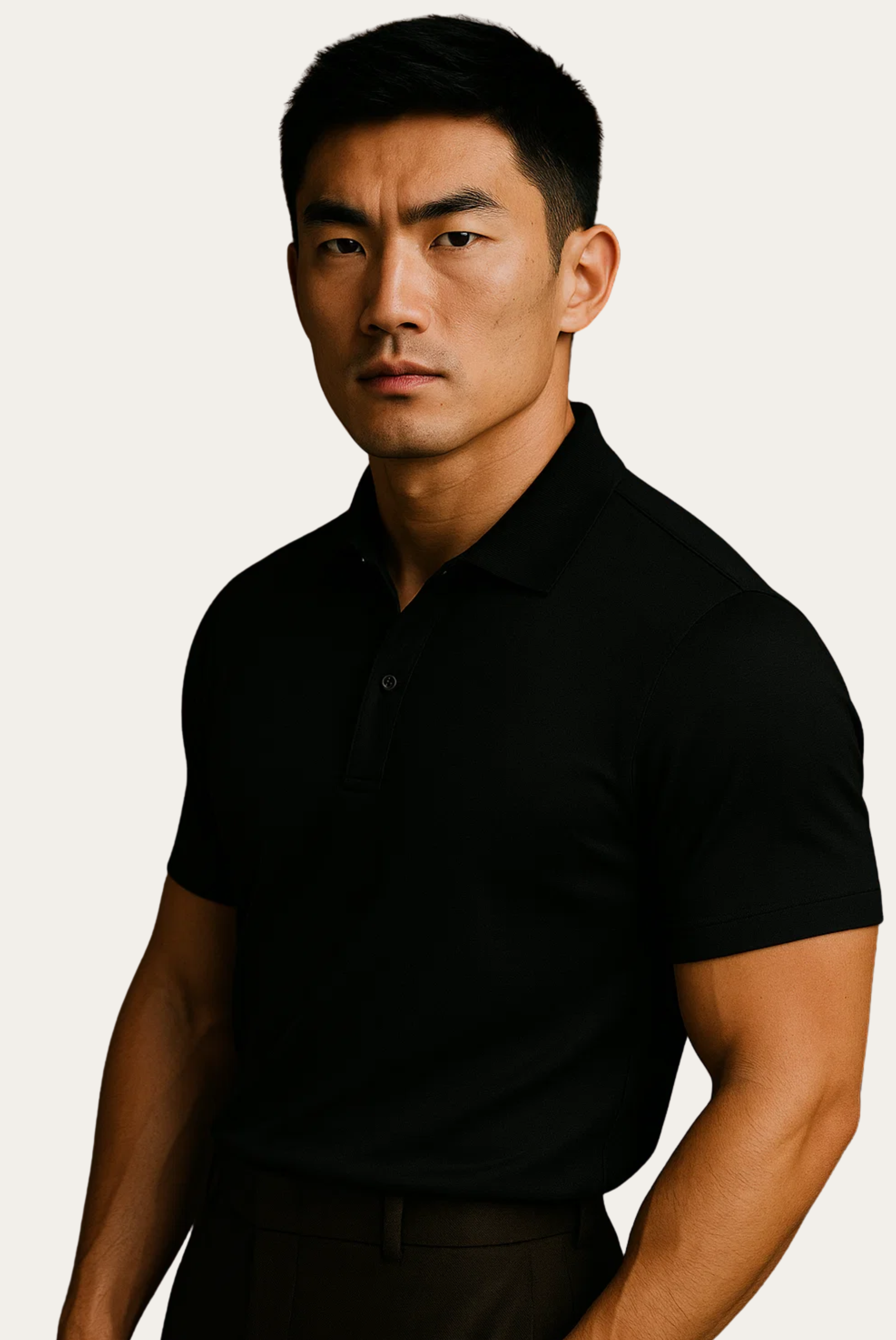 Black Heritage Polo Shirt