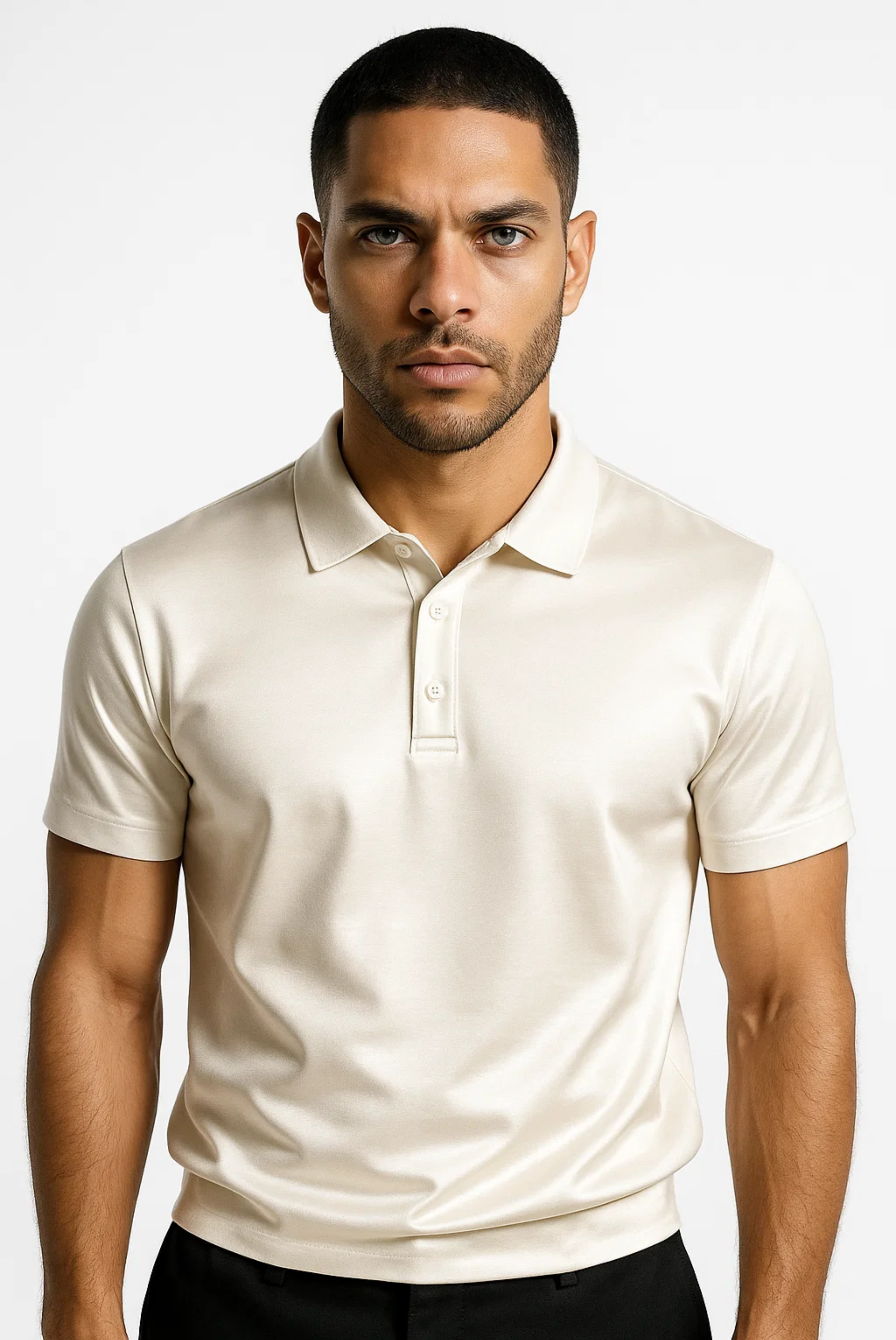 Creme Heritage Polo Shirt