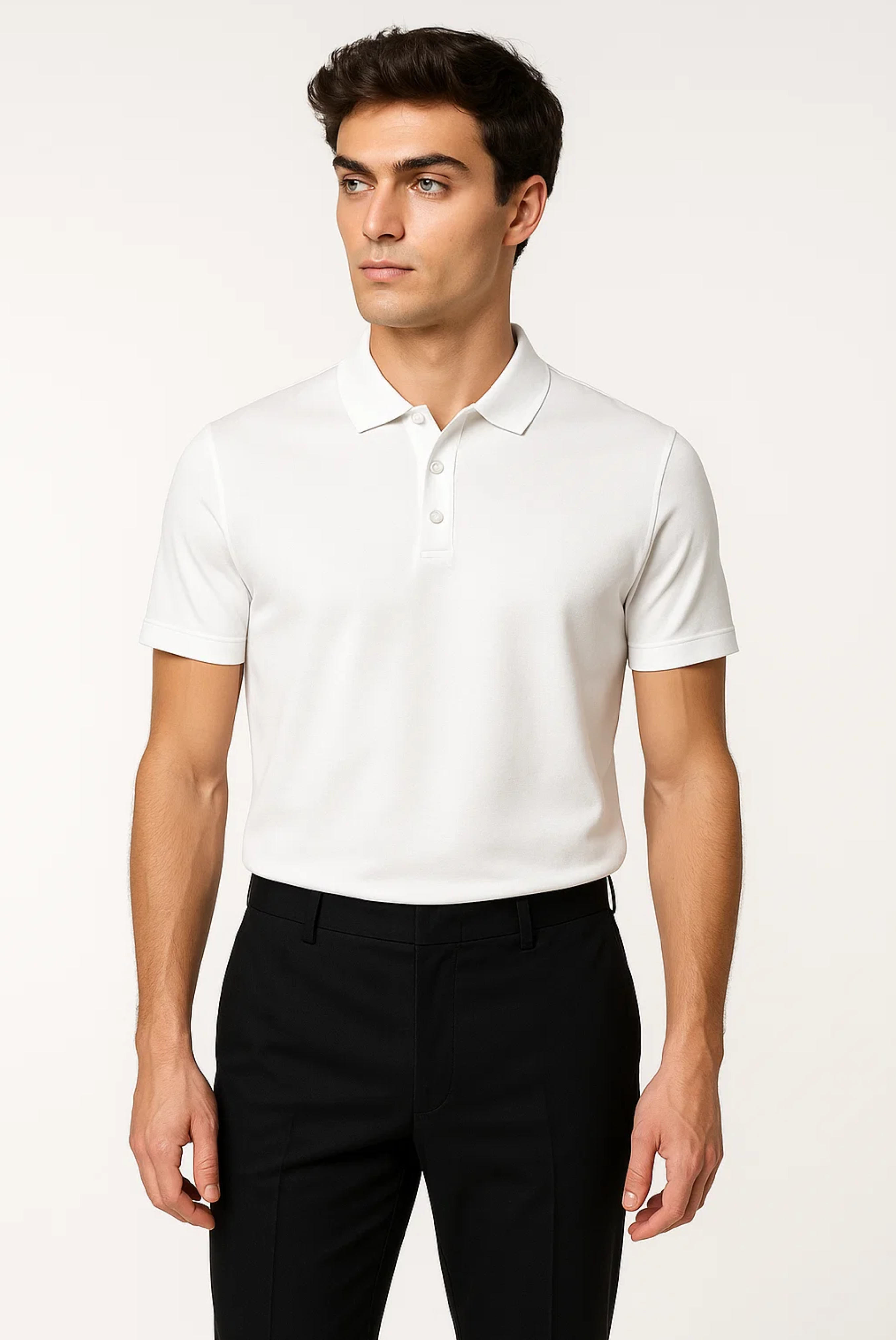White Heritage Polo Shirt