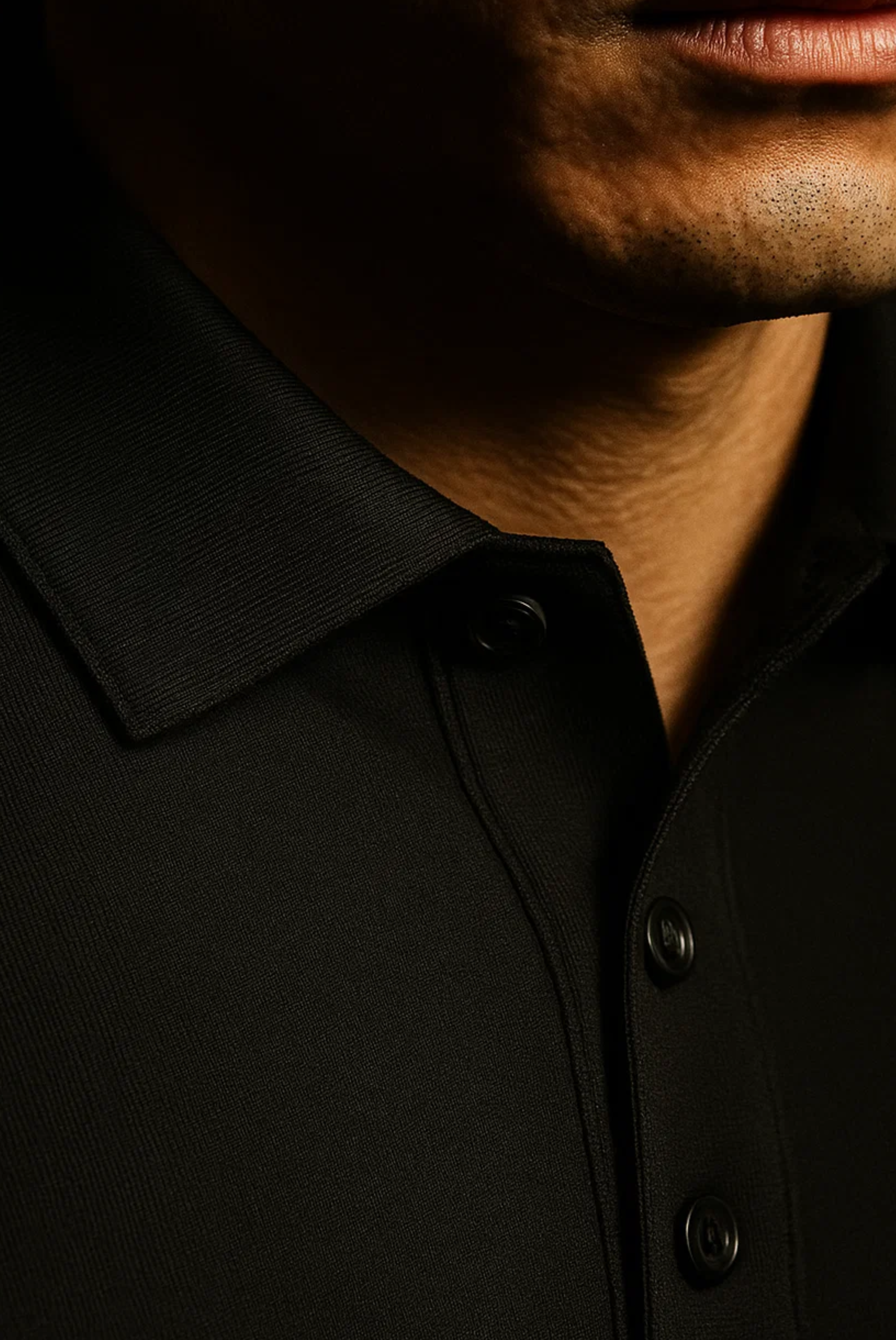 Black Heritage Polo Shirt