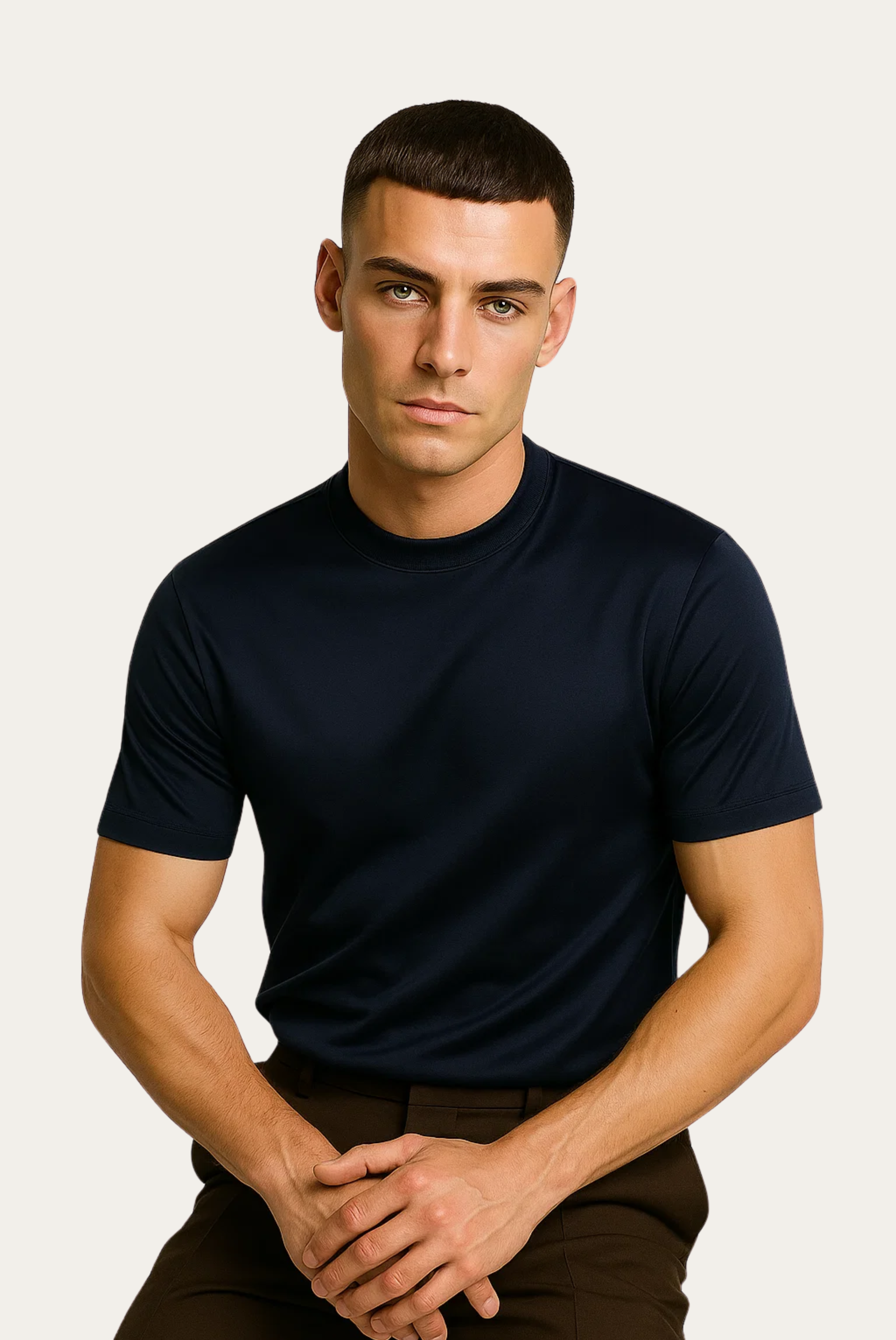 Navy Heritage Tee